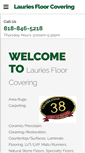 Mobile Screenshot of lauriesfloorcovering.com